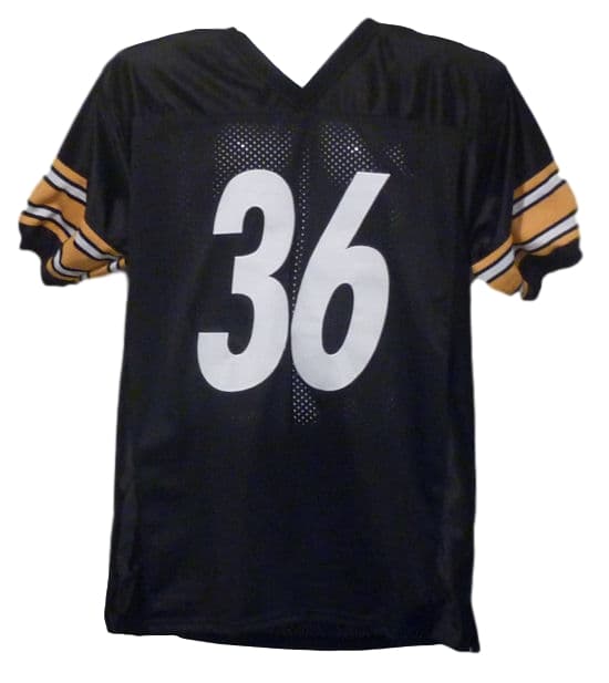 Jerome Bettis Autographed Signed Pittsburgh Steelers Black Size XL
