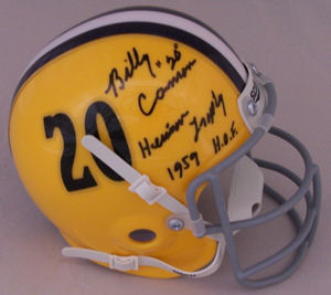 Billy Cannon Autographed LSU Tigers Mini Helmet w/Heisman
