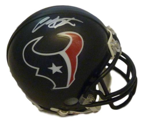 Arian Foster Autographed Signed Houston Texans Riddell Mini Helmet w