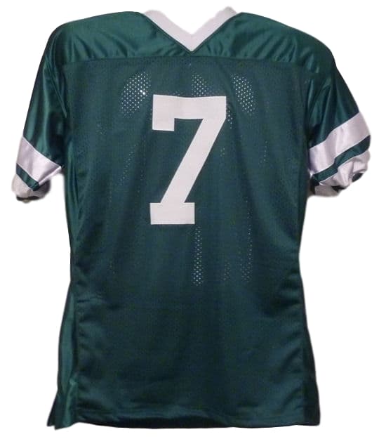 Ken OBrien Autographed Signed New York Jets Throwback Size XL Green 