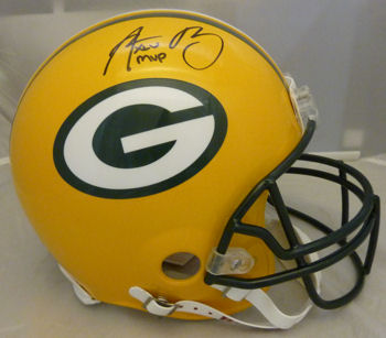 Aaron Rodgers Autographed Green Bay Packers Proline Helmet w/XLV