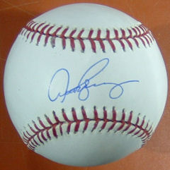 Alex Rodriguez Autographed New York Yankees Baseball