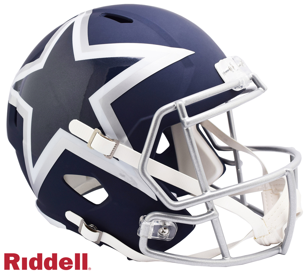 Dallas Cowboys Full Size AMP Speed Replica Helmet New In Box 10111