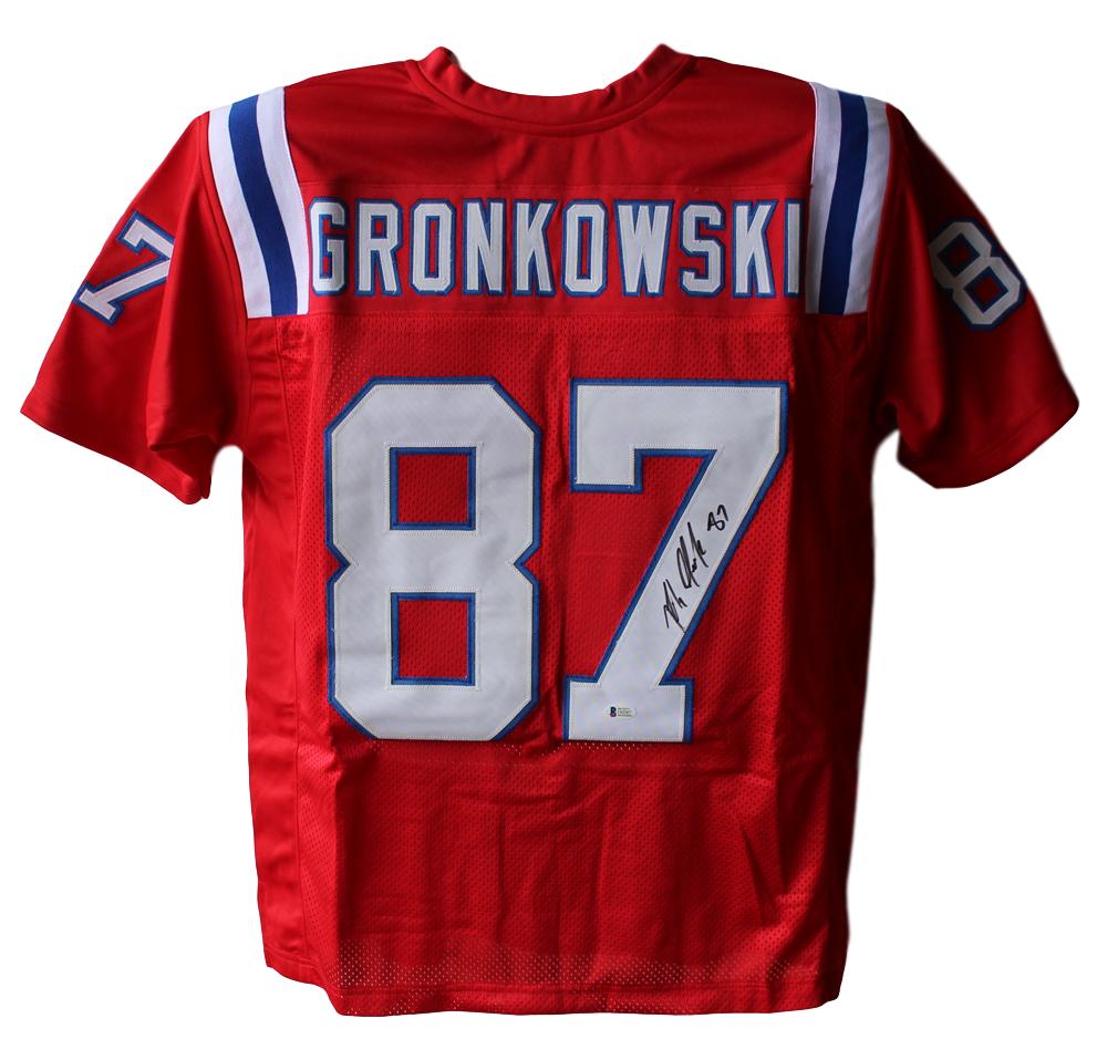 rob gronkowski jersey red