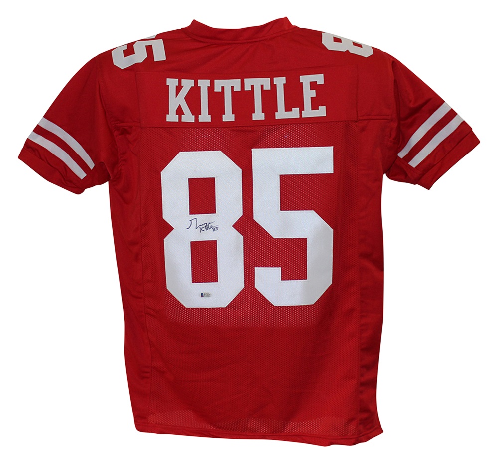 kittle signed jersey