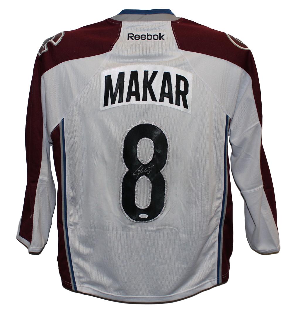 cale makar signed jersey