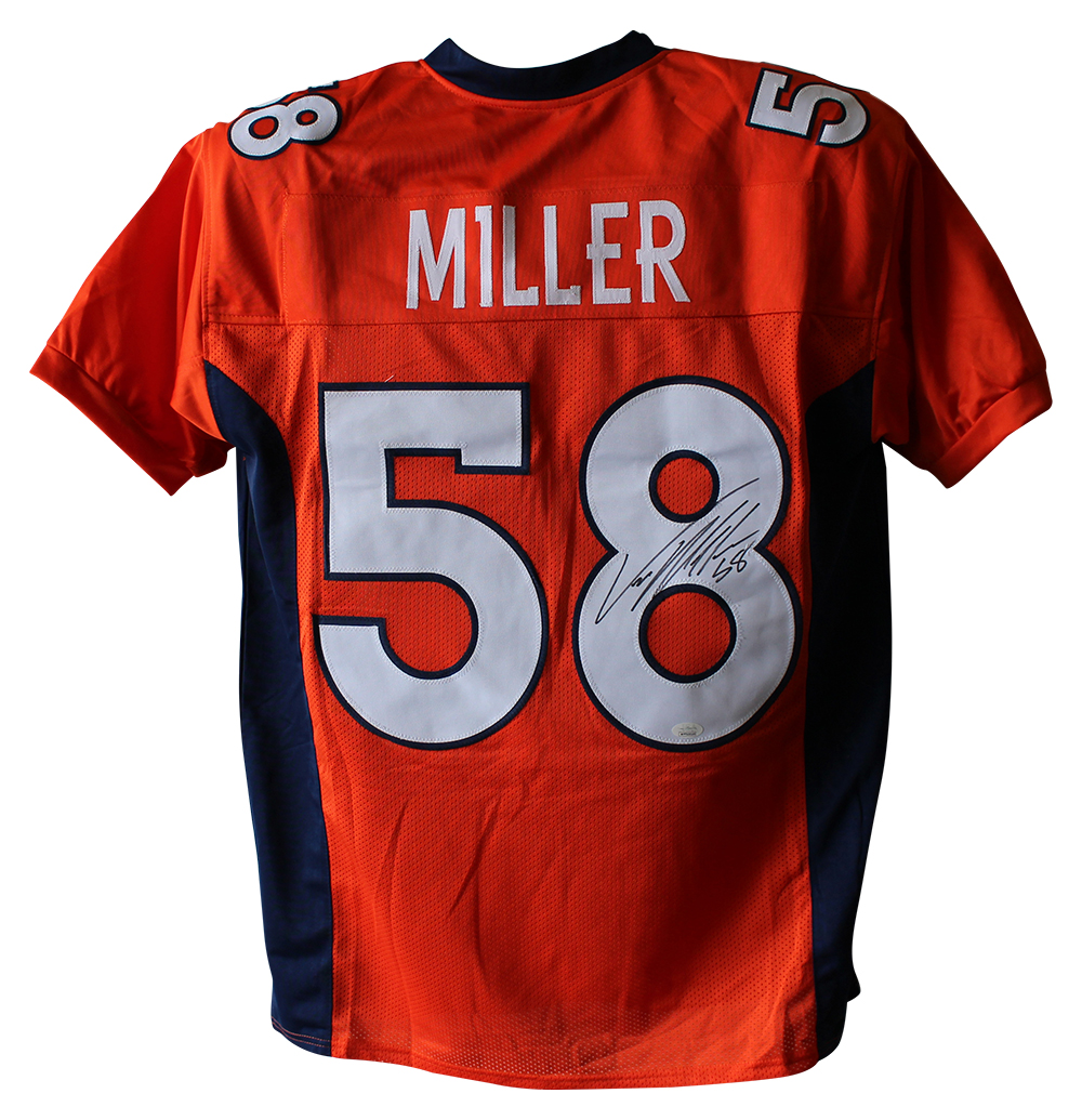 von miller jersey signed