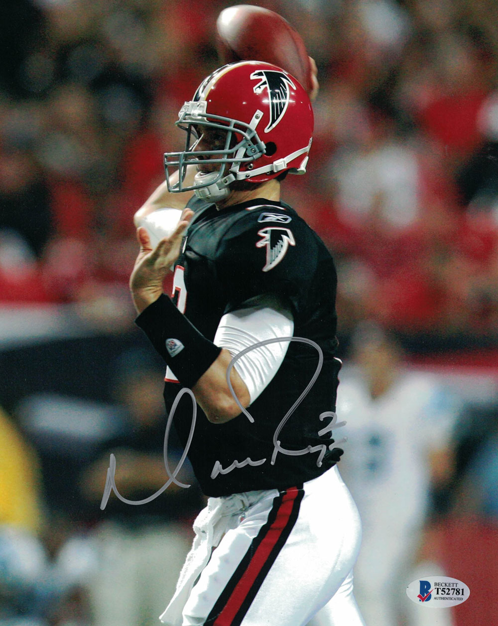 matt ryan signed football