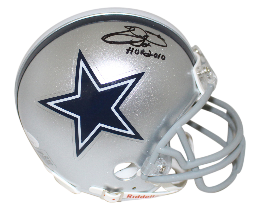 emmitt smith signed helmet