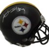 Antonio Brown Autographed/Signed Pittsburgh Steelers Mini Helmet JSA 10026