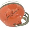 Jim Brown Autographed/Signed Cleveland Browns Full Size TK Helmet JSA 10029