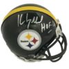 Kevin Greene Autographed Pittsburgh Steelers Riddell Mini Helmet HOF JSA 10059