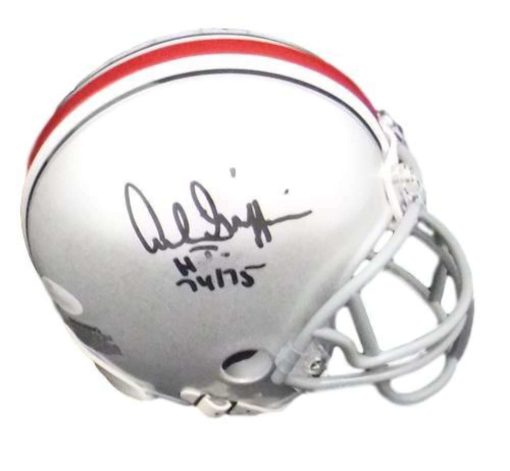 Archie Griffin Autographed Ohio State Buckeyes Mini Helmet HT 74 & 75 JSA 10061