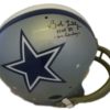 Bob Lilly Autographed/Signed Dallas Cowboys TK Helmet 2 Insc JSA 10074
