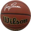 Jerry Lucas Autographed Ohio State Buckeyes Wilson NCAA Basketball JSA 10079