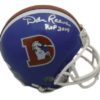 Dan Reeves Autographed Denver Broncos Riddell Mini Helmet ROF JSA 10089