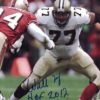 Willie Roaf Autographed/Signed New Orleans Saints 8x10 Photo HOF 10095