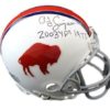 O.J. Simpson Autographed Buffalo Bills 76-82 Mini Helmet 2003 Yds JSA 10104
