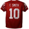 Troy Smith Autographed Ohio State Buckeyes Red XL Jersey HT Tristar 10113