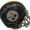 Andy Russell Autographed Pittsburgh Steelers TB Mini Helmet SB IX X 10121