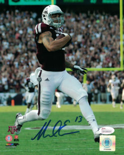 Mike Evans Autographed/Signed Texas A&M Aggies 8x10 Photo JSA 10138