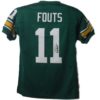 Dan Fouts Autographed/Signed Oregon Ducks XL Green Jersey JSA 10145