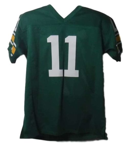 Dan Fouts Autographed/Signed Oregon Ducks XL Green Jersey JSA 10145