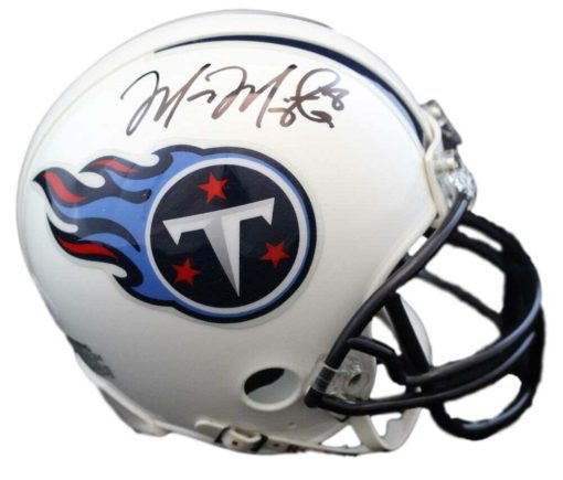 Marcus Mariota Autographed/Signed Tennessee Titans Mini Helmet JSA 10148