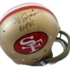O.J. Simpson Autographed/Signed San Francisco 49ers TK Helmet HOF JSA 10179