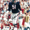 Dick Butkus Autographed/Signed Chicago Bears 8x10 Photo MM 10239 PF