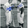 Yogi Berra & Stan Musial Signed NY Yankees Cardinals 8x10 Photo Steiner 10356