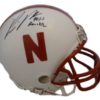 Prince Amukamara Autographed/Signed Nebraska Cornhuskers Mini Helmet 10363