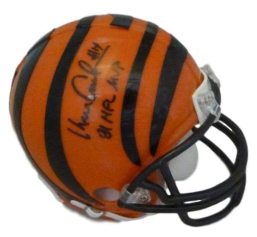Ken Anderson Autographed Cincinnati Bengals Mini Helmet MVP JSA 10371