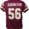 Lavar Arrington Autographed/Signed Washington Redskins Red XL Jersey JSA 10386