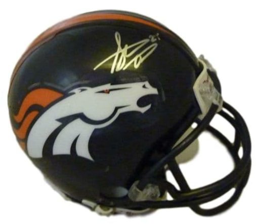 Steve Atwater Autographed/Signed Denver Broncos Mini Helmet JSA 10392