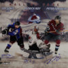 Colorado Avalanche Signed 16x20 Photo Sakic Roy & Forsberg HOF BAS 10396 PF