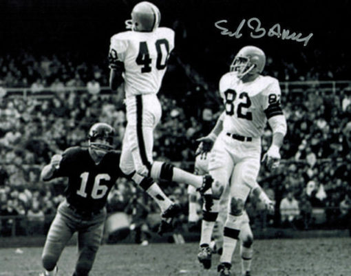 Erich Barnes Autographed/Signed Cleveland Browns 8x10 Photo 10421