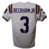 Odell Beckham Jr, Autographed/Signed LSU Tigers XL White Jersey JSA 10449