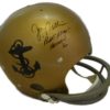 Joe Bellino Autographed Navy Midshipmen RK Helmet Beat Army & Heisman JSA 10473
