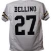 Joe Bellino Autographed/Signed Navy White XL Jersey Heisman 10475