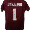 Kelvin Benjamin Signed Florida State Seminoles Maroon XL Jersey JSA 10485