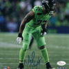 Michael Bennett Autographed/Signed Seattle Seahawks 8x10 Photo JSA 10490