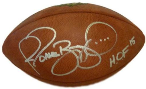 Jerome Bettis Autographed Pittsburgh Steelers Official Football HOF JSA 10508