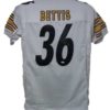 Jerome Bettis Autographed Pittsburgh Steelers 10517 White Size XL Jersey JSA