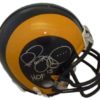 Jerome Bettis Autographed/Signed Los Angeles Rams Mini Helmet HOF JSA 10519
