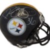 Jerome Bettis Autographed/Signed Pittsburgh Steelers Mini Helmet JSA 10520