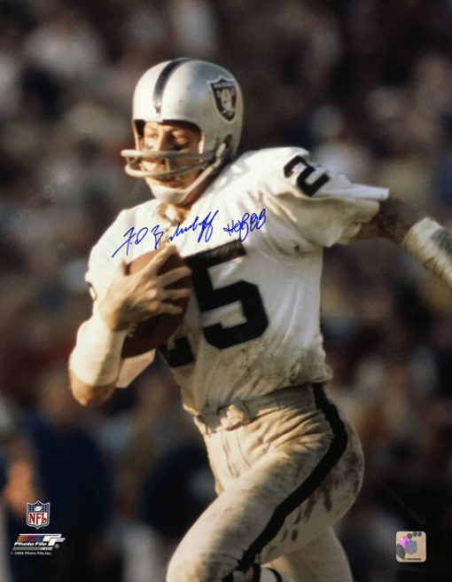 Fred Biletnikoff Autographed/Signed Oakland Raiders 16x20 Photo HOF 10529