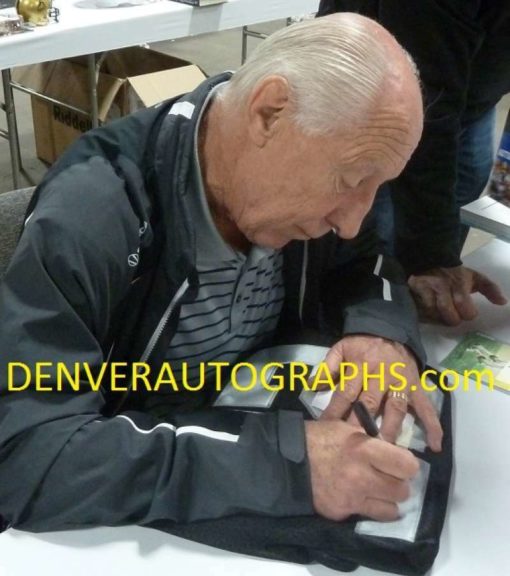 Fred Biletnikoff Autographed/Signed Oakland Raiders Black XL Jersey HOF 10533
