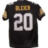 Rocky Bleier Autographed Pittsburgh Steelers Black XL Jersey 4x Champs JSA 10563