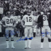 Terry Bradshaw Bleier & Harris Signed Pittsburgh Steelers 16x20 Photo JSA 10567